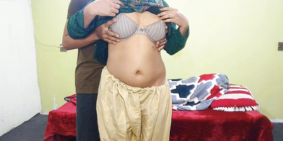 Observe Indian Bhabhi Plowed by Neighbor while Spouse is Away - Clear Audio