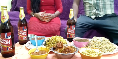 Stepmother Mumbai ashu gets insatiable while munching up the steaming labia