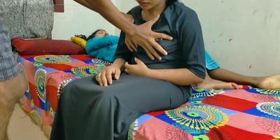 Super-fucking-hot Indian Duo's red-hot Desi Booty-Boning Sesh in a Desi Village