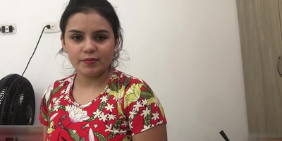 Watch Melanie Caceres obtain roughed in all directions by wealthy dude and take