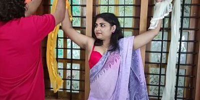 Observe Desi Bhabhi Pulverizes Lad in the Living Apartment with Her Bodacious