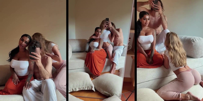 Watch Yasmina Khan & Leo Lulu get intimate at hand steamy POV video